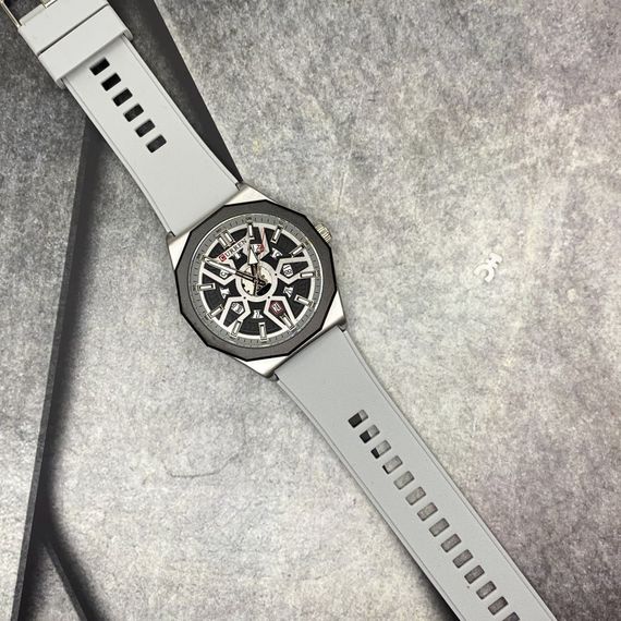 Чоловічий годинник Curren 8437 Silver-White | Зображення 1