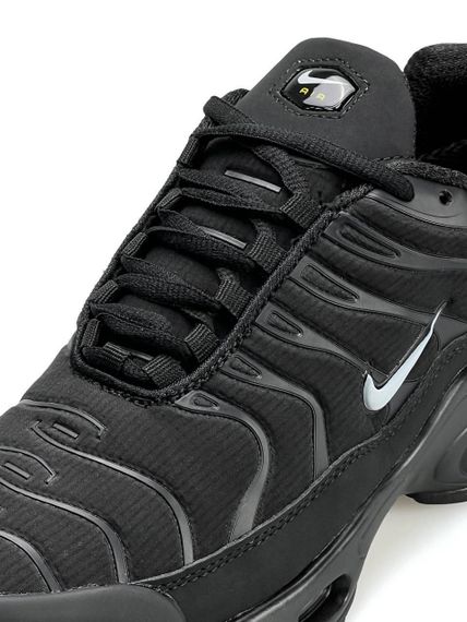 Кроссовки Air Max Tn Plus Black White Swoosh весна / лето / осень В3329 37 23.5 см | Зображення 8