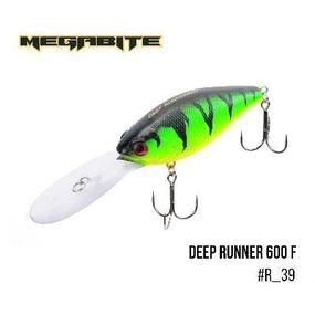 Воблер Megabite  Deep Runner 600 F (80 мм,  26.7 гр,  6 m) (R39)