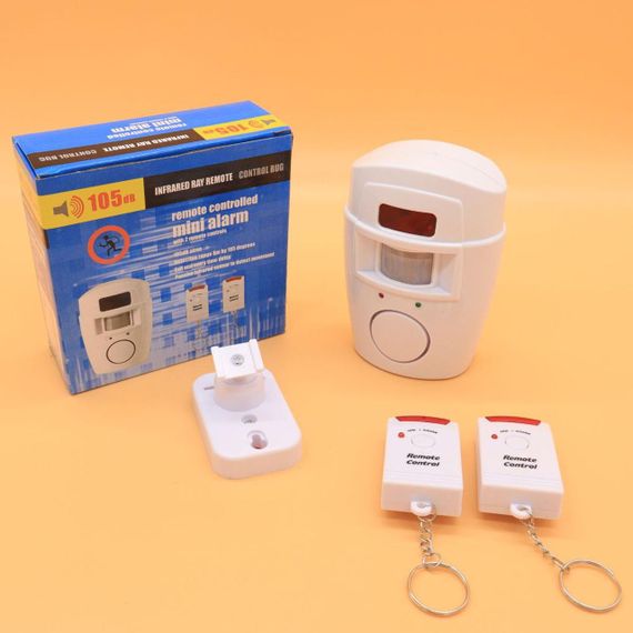 Сенсорна сигналізація з датчиком руху 105 та 2 пульта / Бездротова сигналізація для дому / Охоронна сигналізація у квартиру | Зображення 8
