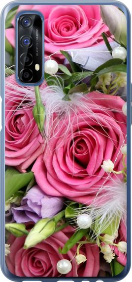 Чехол на Realme 7 Нежность "2916u-2081-17620"