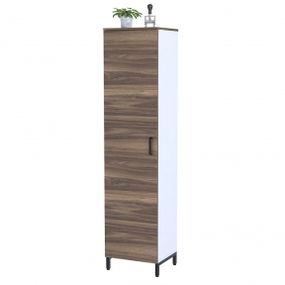 Шкаф офисный Loft Design LT-450-1900 белый орех