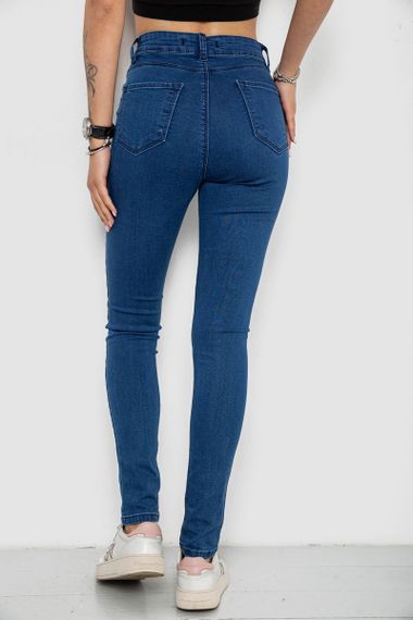 Джинсы женские Skinny, цвет синий, 182R3619 | Зображення 3