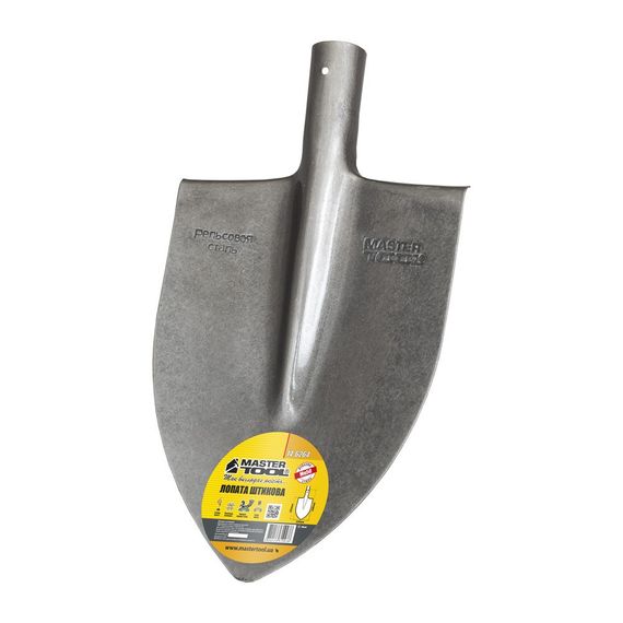 Лопата штикова MASTERTOOL 220х300х390 мм лак 0.8 кг 14-6264