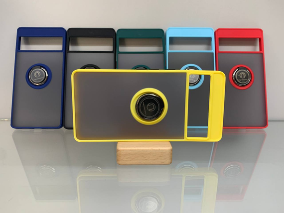 Чохол накладка для Google Pixel 7 Goospery Ring Magnet жовтий