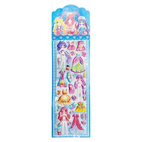 Дитячий набір наліпок 992327-1 для дівчат, ПВХ, 33х10 см