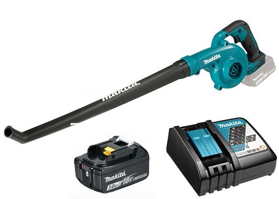 Повітродув акумуляторний Makita DUB186RF (68 м/с, 3.2 м3/хв, LXT)