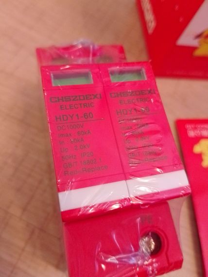 Пристрій захисту від імпульсних перенапруг ОПН DC до 60ka 1000V | Зображення 4