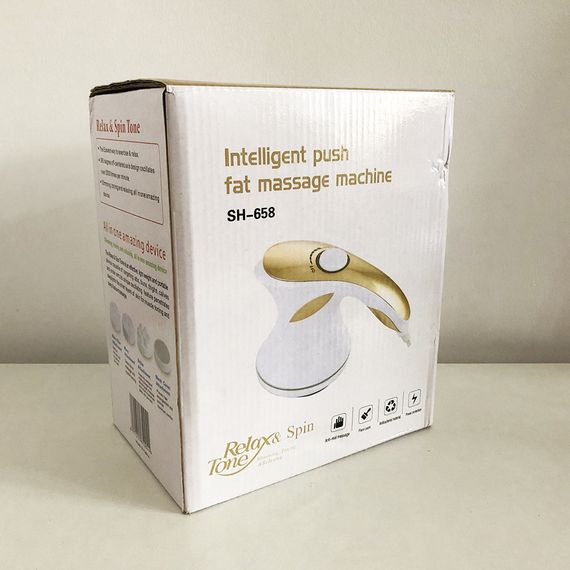 Вибромассажер для тела Relax and Spin Tone SH-658, Ручной массажер, Массажеры NP-865 для вибромассажа | Зображення 5