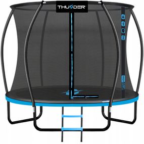 Батут із внутрішньою сіткою THUNDER Inside Ultra 10FT 312 см Black/Blue