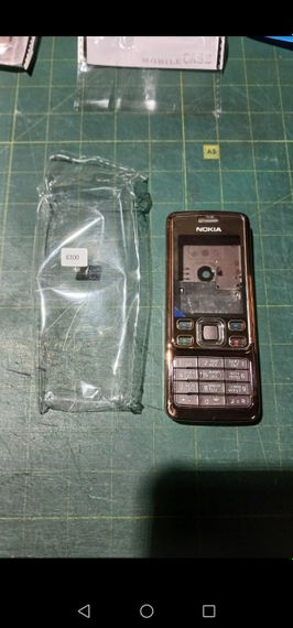 Корпус nokia 6300 з клавіатурою Original braun | Зображення 2