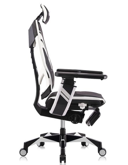 Кресло геймерское Comfort Seating GeniDia GAMING (M-GN-BB-HAL-ML-WT) эргономичное | Зображення 7