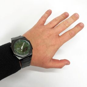 Повседневные кварцевые наручные мужские часы SKMEI 1816BKGNBK Мужские часы стильные для мужчины IA-79