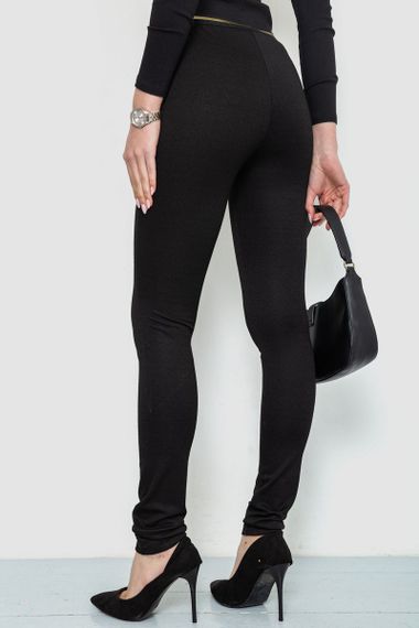 Лосині, колір чорний, 244R878-1 | Зображення 3