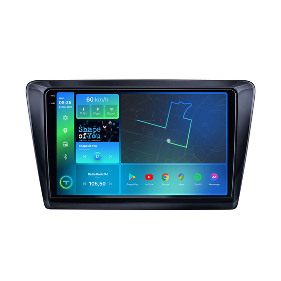 Штатна магнітола Torssen 2K Skoda Rapid 2013+ F98256 4G Carplay DSP | Зображення 1