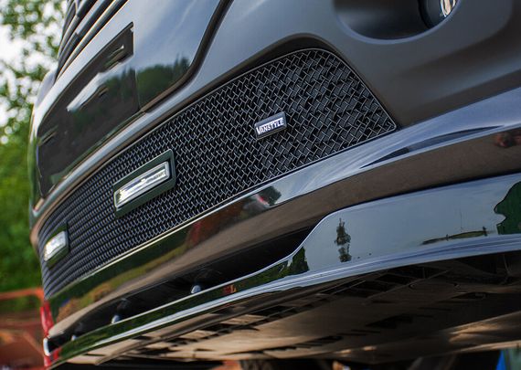 Передня лип накладка (ABS) для Fiat Talento 2016-2024 рр | Зображення 3