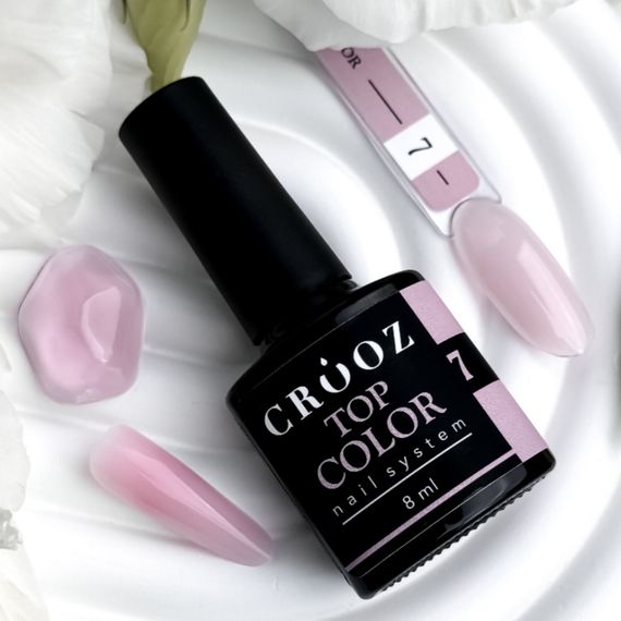 Топ Crooz Color Top №07 (прозрачно-розовый) 8мл | Зображення 1