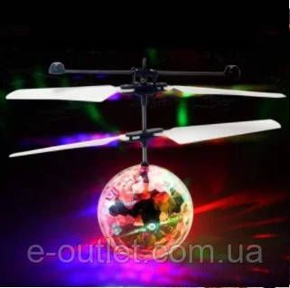 Іграшка літаючий музичний куля «Flying Ball» Sensor Led підсвічування з міцного пластику EL-1275 | Зображення 4