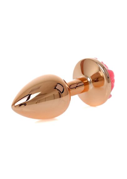 Анальна пробка B - Series HeavyFun Jewellery, червоно-золотиста | Зображення 3