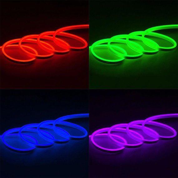 Світлодіодний неон PROLUM 6x12 IP68 12V Series FX RGB PRO | Зображення 1