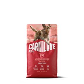 Корм сухий Carnilove Active Venison & Reindeer & Wild Boar Active Adults для активних cобак оленина і дикий кабан 4 кг