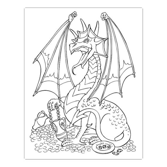 Большая книга раскрасок "Воины и чудовища" 1736005, 64 страницы | Зображення 4