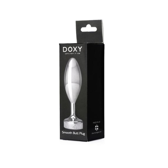 Анальная пробка DOXY Butt Plug SMOOTH | Зображення 4