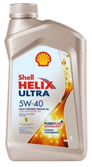 Моторна олива Shell Helix Ultra 5W-40 1л.