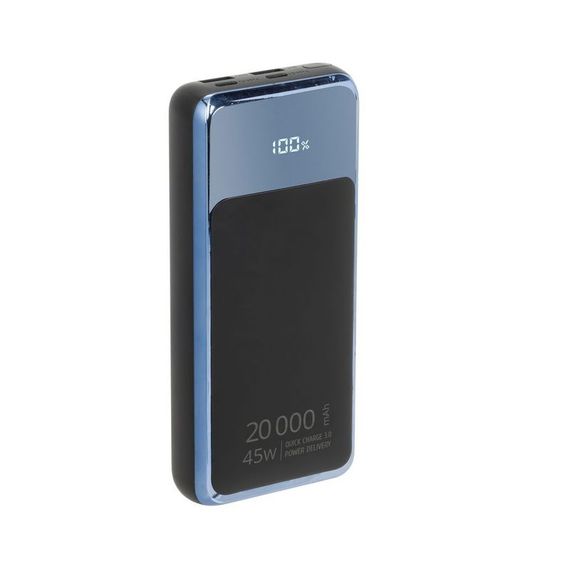 Портативний зарядний пристрій Rivacase, 20000 mA, RIVAPOWER VA1075 (Black)