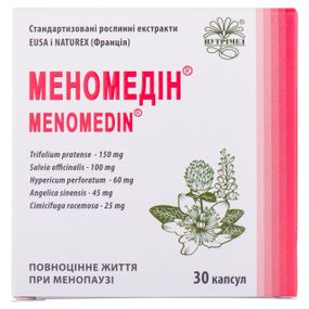 Меномедін  капсули 30 шт