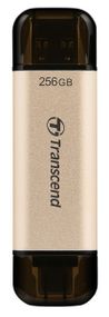 Flash Drive Transcend JetFlash 930C 256GB USB 3.2/Type-C Gold-Black (TS256GJF930C)