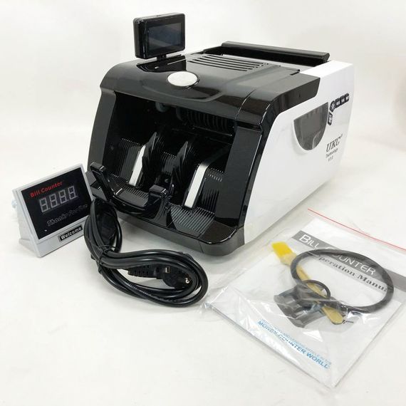 Лічильник купюр з дисплеєм, Рахункові машини для грошей з детектором, Банківська лічильна машинка LH-70 | Зображення 5