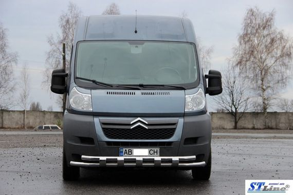 Передня дуга ST015 (нерж.) для Opel Movano 2021- рр | Зображення 1