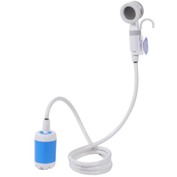 Портативний душ RA-01 4000mAh, power 3-5 L/min (USB-C) White | Зображення 1