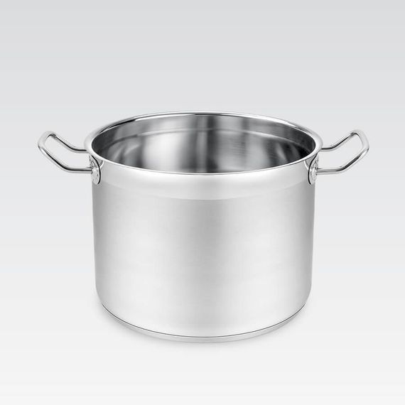 Каструля Maestro MR-3518-28, 12 л, 28 см, з нержавіючої сталі з кришкою, для всіх типів плит | Зображення 2