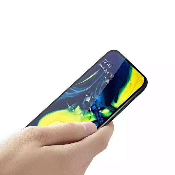 Захисне скло 2.5D на весь екран для Samsung Galaxy A80 / A90 | Зображення 1