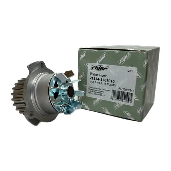 Насос водяний  ВАЗ 2110, 2111, 2112 8 клап. 1,5-1,6  (помпа) TURBO (штампована крильчатка на 8 лопостей)
