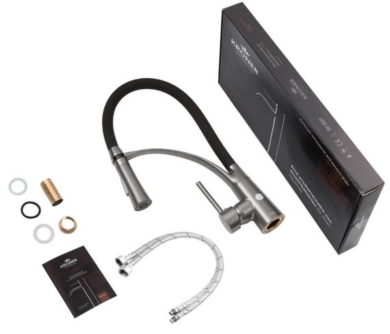 Змішувач для кухні Kroner KRP Ersel - GRP03393BLK (CV033800) | Зображення 2