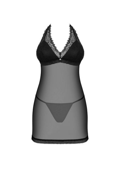 Комплект білизни пеньюар та стрінги Medilla chemise & thong XS/S Sex Aura | Зображення 4