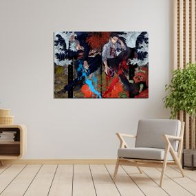 Плакат-постер з принтом Кавун Jujutsu Kaisen Магічна битва Satoru Gojo Сатору Годжо Geto Suguru Гето Сугуру арт ПЛ000793(A4)