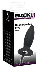 Анальна вібропробка BLACK small Sex Aura