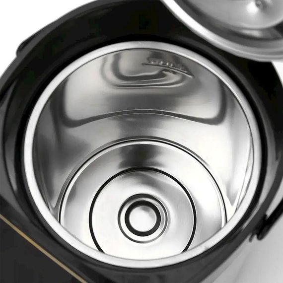 Электрический термопот с ручной помпой на 4,8 л, 750 Вт, Thermo Pot 7904, Серый / Термос-термопот с подогревом | Зображення 4