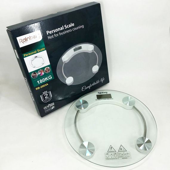 Весы для взвешивания людей Rainberg RB-2003A / Весы электронные напольные / Бытовые OP-301 напольные весы | Зображення 3