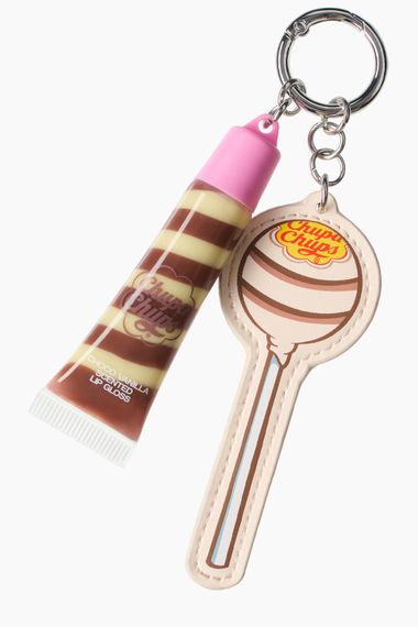 Блиск для губ H&M Beauty Chupa Chups Soft Swirl Lip Gloss Key Chain - Choco Vanilla (8.1 ml) | Зображення 1