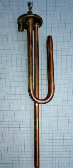 Тен для бойлера 1500w, Ariston (Арістон) Novatec (Новатек) Rоund (Раунд).Thermowatt (Італія) | Зображення 1