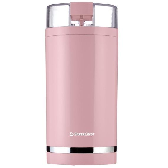 Кофемолка электрическая Silver Crest SKMS 180 B1 180 Вт ножевая 70 г розовая | Зображення 1