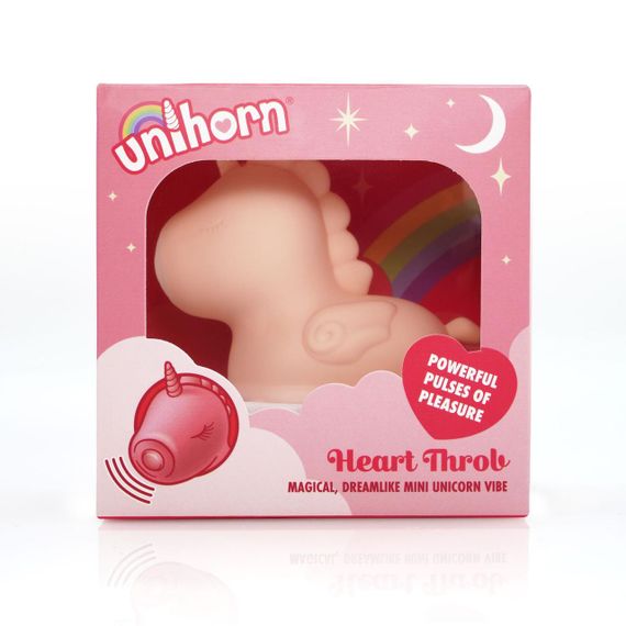 Вібратор-єдиноріжка Unihorn – Heart Throb, з пульсацією Sex Aura | Зображення 4
