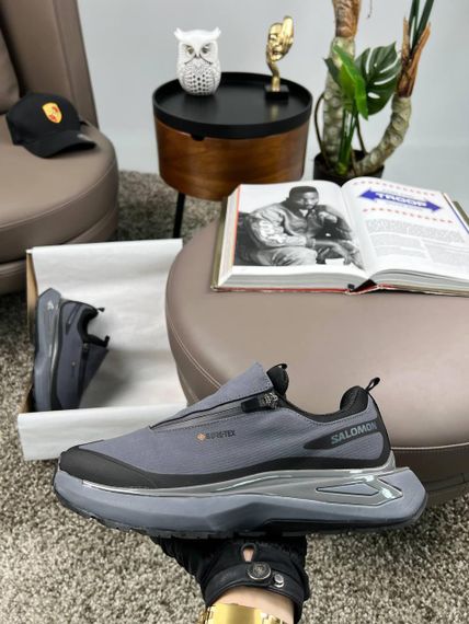 Кросівки Salomon Odyssey ELMT Advanced Dark Grey Black  (Gore-Tex) , В'єтнам 43 27,5 | Зображення 8