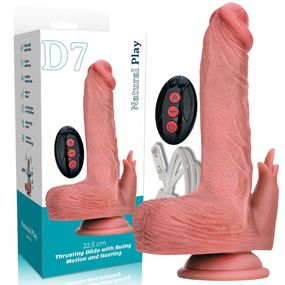 Реалистичный вибратор - Thrusting Dildo With Swing Motion And Heating Erospace Natural Play D7 Sex Aura