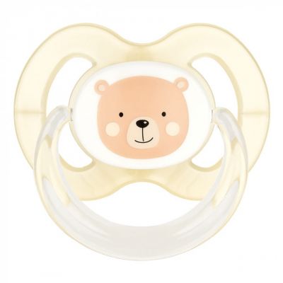 Пустышка Baby-Nova Forest Animals 6-18 мес. персиковая/бирюзовая 2 шт (3962321) | Зображення 1